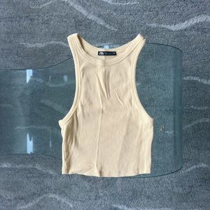 Zara yellow tank